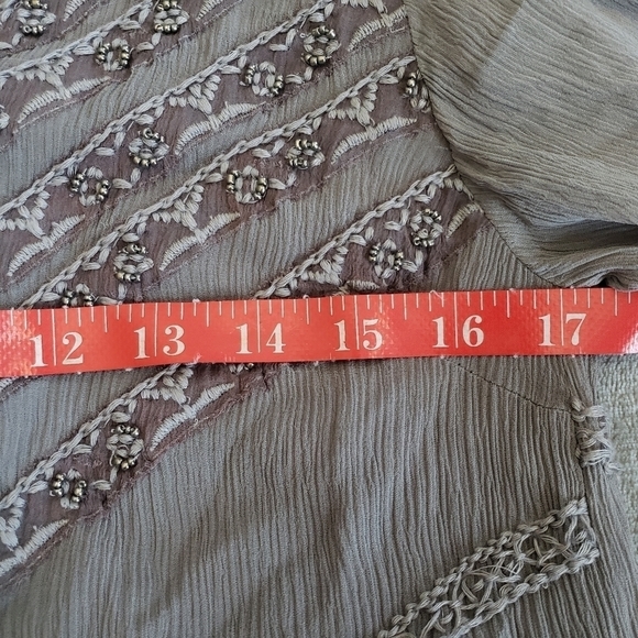 Calypso St Barth NWT Kylea gunmetal beaded… - Picture 11 of 15